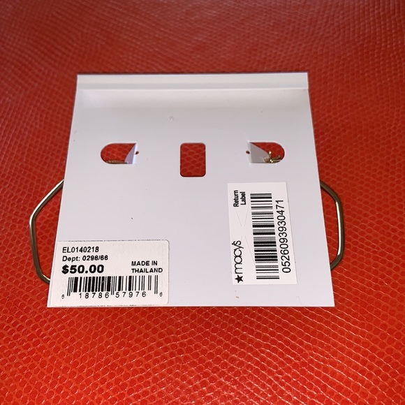 18K Gold Over Brass Earrings - Picture 2 of 2